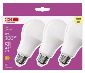 Emos lighting LED žárovka Classic A60 / E27 / 13 W (100 W) / 1521 lm / teplá bílá 1525733285