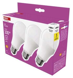Emos lighting LED žárovka Classic A60 / E27 / 13 W (100 W) / 1521 lm / neutrální bílá 1525733478