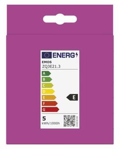Emos lighting LED žárovka Classic svíčka / E14 / 4,2 W (40 W) / 470 lm / teplá bílá 1525731237