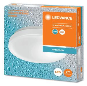 LEDVANCE Koupelnové stropní svítidlo, průměr 210mm, 900lm, 12W, 4000K, IP44
