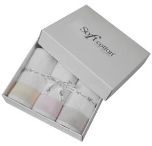 Dárková sada ručníků MOLLIS, 3 ks - Mix, Soft Cotton