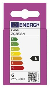 Emos lighting LED žárovka Classic MR16 / GU10 / 5,8 W (75 W) / 565 lm / neutrální bílá 1525730428