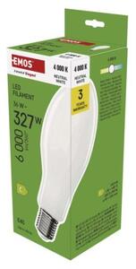 Emos lighting LED žárovka Filament ED90 / E40 / 36 W (327 W) / 6 000 lm / neutrální bílá 1525737401