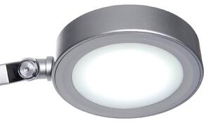 LED stolní lampa MAULgrace, vario barva, stmívatelná, stříbrná