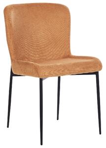 Sada 2 jídelních židlí oranžová ADA