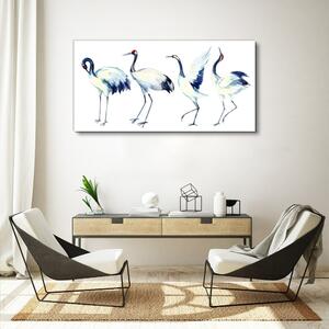 Obraz na plátně Obraz na plátně Abstrakce zvířat ptáků