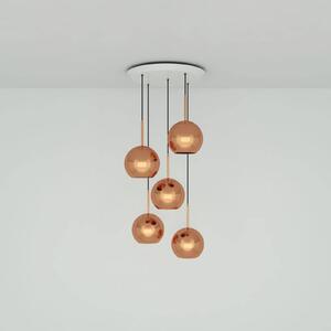 Tom Dixon Copper 25 cm Round závěsné světlo 5