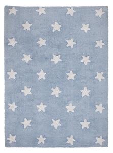 Hans Home | Přírodní koberec, ručně tkaný Stars Blue-White