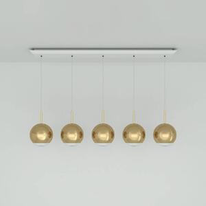 Tom Dixon Mirror Ball 25 cm Linear 5 zdrojů zlatá