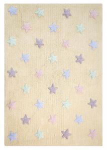 Hans Home | Přírodní koberec, ručně tkaný Tricolor Stars Vanilla
