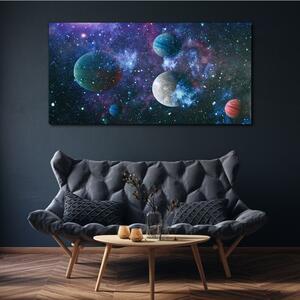 Obraz na plátně Obraz na plátně nebe planety hvězdy