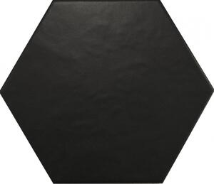 Dlažba Equipe Hexatile Negro Mate 17,5x20
