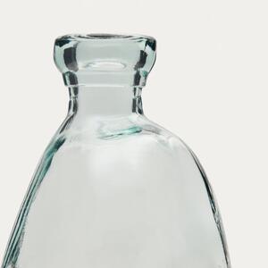 Čirá skleněná váza Kave Home Brenna 51 cm
