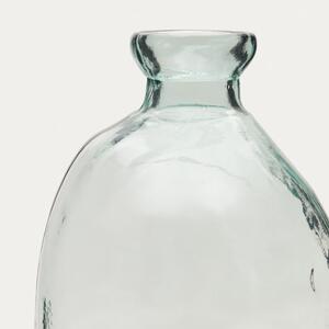 Čirá skleněná váza Kave Home Brenna 73 cm