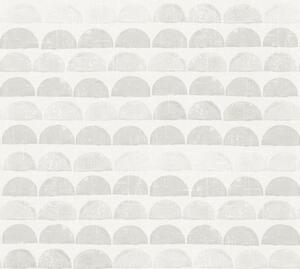 Vliesová tapeta na zeď Black And White 4 34244-3 | 0,53 x 10,05 m | šedá | A.S. Création