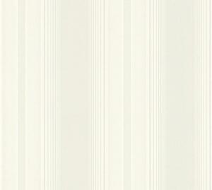 Vliesová tapeta na zeď Hermitage 10 33085-3 | 0,53 x 10,05 m | metalická, bílá | A.S. Création