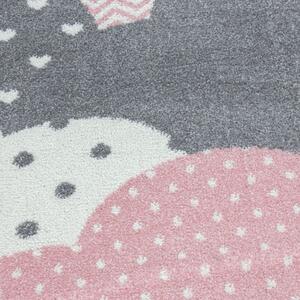 Vopi | Dětský koberec Bambi 820 pink - 80 x 150 cm