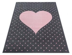 Vopi | Dětský koberec Bambi 830 pink - 160 x 230 cm