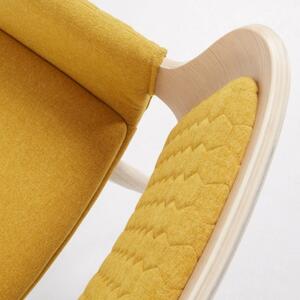 ANGIE stolička žlutá žlutá
