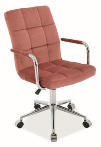K-022 kancelářská židle, antická růžová