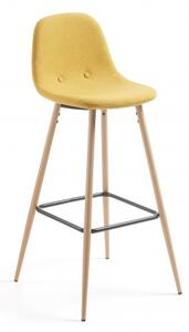 NOLITE 75 barová židle hořčicová žlutá