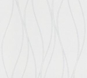 A.S. Création | Vliesová tapeta na zeď Meistervlies 2450-14 | 1,06 x 25 m | bílá