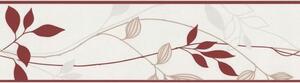 Vliesová bordura na zeďStyleguide Naturlich 2017 2496-30 | 0,17 x 5 m | červená, krémová, béžová na stěnu | A.S. Création