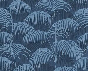 Textilní tapeta na zeď Tessuto 2 96198-3 | 0,53 x 10,05 m | modrá | A.S. Création
