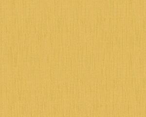 A.S. Création | Vliesová tapeta na zeď Tessuto 9685-86 | 0,53 x 10,05 m | žlutá, zlatá