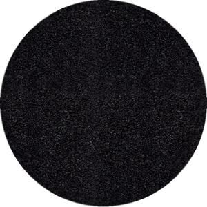 Hans Home | Kusový koberec Dream Shaggy 4000 Antrazit kruh - 80x80 (průměr) kruh