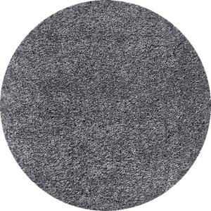 Hans Home | Kusový koberec Dream Shaggy 4000 Grey kruh - 80x80 (průměr) kruh