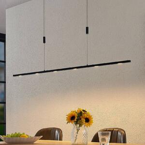 Lucande LED závěsné svítidlo Stakato, 140 cm, 6 světel, stmívatelné