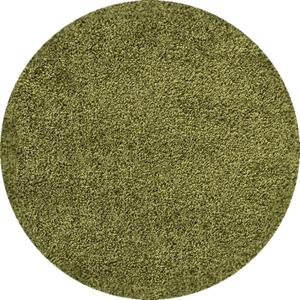Hans Home | Kusový koberec Dream Shaggy 4000 Green kruh - 80x80 (průměr) kruh