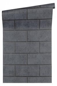 A.S. Création | Vliesová tapeta na zeď Versace 34322-6 | 0,70 x 10,05 m | černá, šedá
