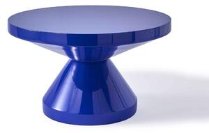 Modrý Konferenční stolek Zig Zag ø 60 × 35 cm POLSPOTTEN