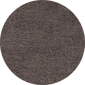 Hans Home | Kusový koberec Life Shaggy 1500 taupe kruh - 200x200 (průměr) kruh