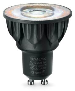 LED žárovka Minalox GU10, 5W, 24V, 3000K