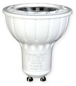 LED žárovka Minalox GU10, 8W, 24V, 1800K, 60° Barva: Bílá