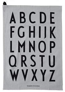 Set bavlněných utěrek Design Letters - Grey DL156