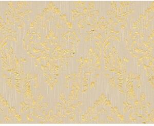 A.S. Création | Vliesová tapeta na zeď Metallic Silk 30659-2 | 0,53 x 10,05 m | béžová, zlatá