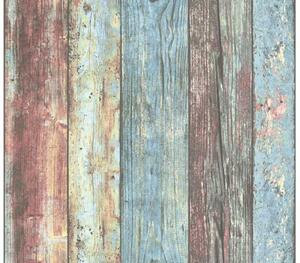 A.S. Création | Vliesová tapeta na zeď Elements 30723-1 | 0,53 x 10,05 m | vícebarevná, červená, modrá