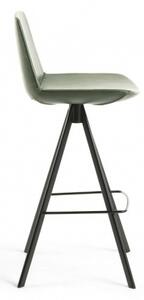 ZEVA barová židle zelená