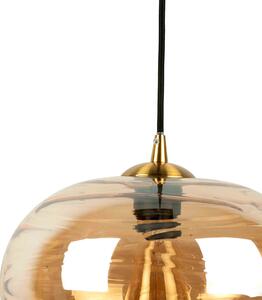 LEITMOTIV Závěsná lampa Glamour Sphere 21 × 30 × 180 cm