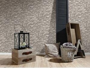 Vliesová tapeta na zeď Best Of Wood Stone 2020 35583-4 | 0,53 x 10,05 m | | A.S. Création