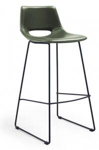 ZAHARA barová židle zelená