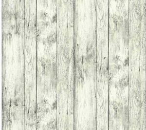 Vliesová tapeta na zeď Dimex 2019 35867-1 | 0,53 x 10,05 m | bílá, šedá, černá | A.S. Création