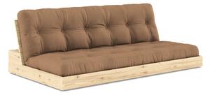 Hnědá rozkládací pohovka 196 cm Base – Karup Design