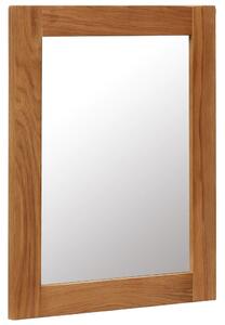 Zrcadlo 40 x 50 cm masivní dubové dřevo