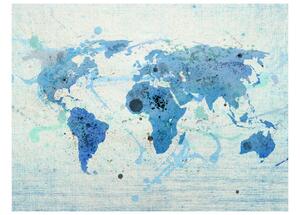 Fototapeta - Plavba a plachtění - mapa světa 400x309 + zdarma lepidlo