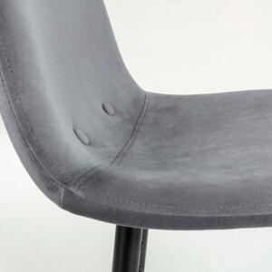 NOLITE BLACK BAR barová židle tmavě šedá